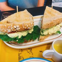 Eggless sandwich   at ByTOFU in Seoul