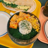 Baked tofu bowl  at ByTOFU in Seoul