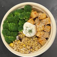 Tofu bowl  at ByTOFU in Seoul