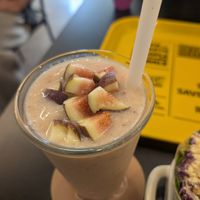 Fig smoothie at ByTOFU in Seoul