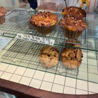 pumpkin muffin at ByTOFU in Seoul