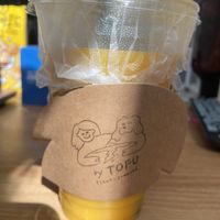 Orange juice   at ByTOFU in Seoul