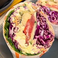 Eggless ”Egg” wrap  at ByTOFU in Seoul