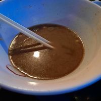 Here's a picture of the soup only at Tokyo Piknik in Ljubljana