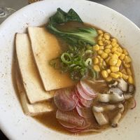 Vegan ramen   at Tokyo Piknik in Ljubljana