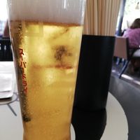 Lager beer at Tokyo Piknik in Ljubljana