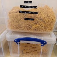 Dried Vegan Noodles at The Eco Larder - Howe St in Edinburgh