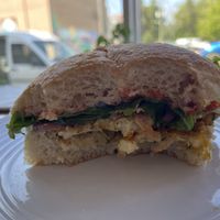   at Thyme Cafe and Bookstore in Winnipeg