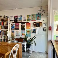   at Thyme Cafe and Bookstore in Winnipeg