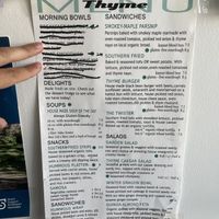   at Thyme Cafe and Bookstore in Winnipeg