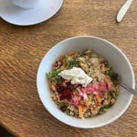   at Thyme Cafe and Bookstore in Winnipeg