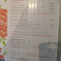 Menu2 at Vegan Deadly Sins in Sacramento