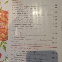 Menu4 at Vegan Deadly Sins in Sacramento