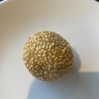 Sesame balls - comes with 4 - yummy   at Vegan Deadly Sins in Sacramento