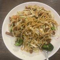 chow mein  at Vegan Deadly Sins in Sacramento