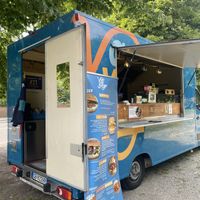 The truck  at Van Ver Burger in Turin