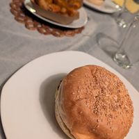 Mulingiano veg burger at Van Ver Burger in Turin