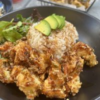 Tempura bowl  at Hanami - Asian Fusion in Coolum Beach