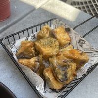 Eggplant chips  at Hanami - Asian Fusion in Coolum Beach