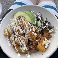 Vegan tempura   at Hanami - Asian Fusion in Coolum Beach