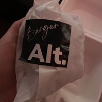 Burger   at Alt Burger in Bolton