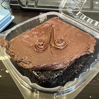 Rich & delicious vegan chocolate cake!!  at Dee's Vegan To-Go in Charlotte