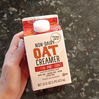 Oat creamer. at Trader Joe's - Downers Grove in Downers Grove