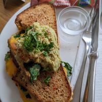 Vegan toastie at 30ml - Nachtegaalstraat in Utrecht