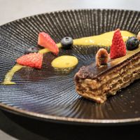 純素朱古力咖啡歌劇院蛋糕 at Emerald 珺 in Hong Kong Island