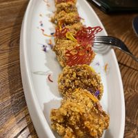   Mixed nuts and herbs monkeyhead mushroom  at Emerald 珺 in Hong Kong Island