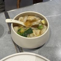 Omnipork dumpling soup   at Emerald 珺 in Hong Kong Island