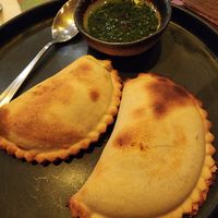 Empanadas at Layla Restaurant Plants & Mushrooms in Puerto Morelos