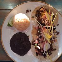 Impossible tacos at The 3 Amigos  in Edmonton