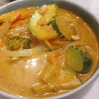 Vegan massaman curry at Suwan Thai Cuisine in Hampton