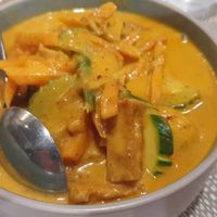 Vegan red curry at Suwan Thai Cuisine in Hampton