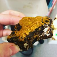 Biscoff Rocky road  at Pure Bakery Highland in Inverness