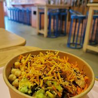 Vegan bowl at Poké House in Lisbon