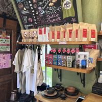 Chocolate tea and coffee store  at Rústica in San Miguel De Allende