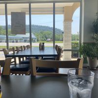 Lovely view from dining room   at Tropical Cuisine Restaurant in Collegedale