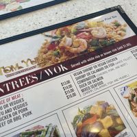 Menu snapshot  at Tom Yum in Surprise