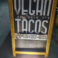Vegan tacos - 4 flavours at Perro No Come Perro in Tulum