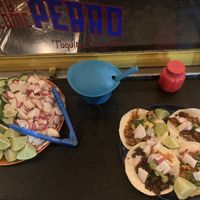 Excellent sauces! Try the spicy one  at Perro No Come Perro in Tulum