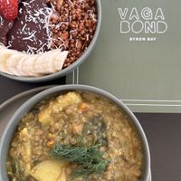 Açai bowl and kitchari 😋  at Vagabond in Byron Bay