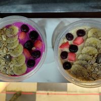 Dragon bowl and Pina Solada bowl at The Raw Kitchen Malaysia in Kuching