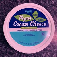 Great cruelty-free schmear. at Trader Joe's - Castleton in Indianapolis