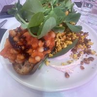 Clean beans  at Grams in Edinburgh