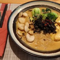 Miso ramen (asked for no egg) at VEJO - The Vege journey in Hanoi