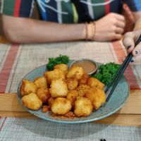 Crispy tofu at VEJO - The Vege journey in Hanoi