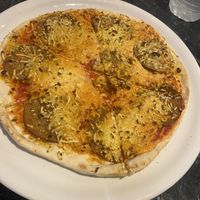 Vegan salami pizza  at Pizzeria Verona in Wiesbaden