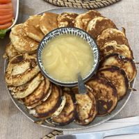 Vegan pancakes for breakfast  at Casa Vegana Arucas in Gran Canaria